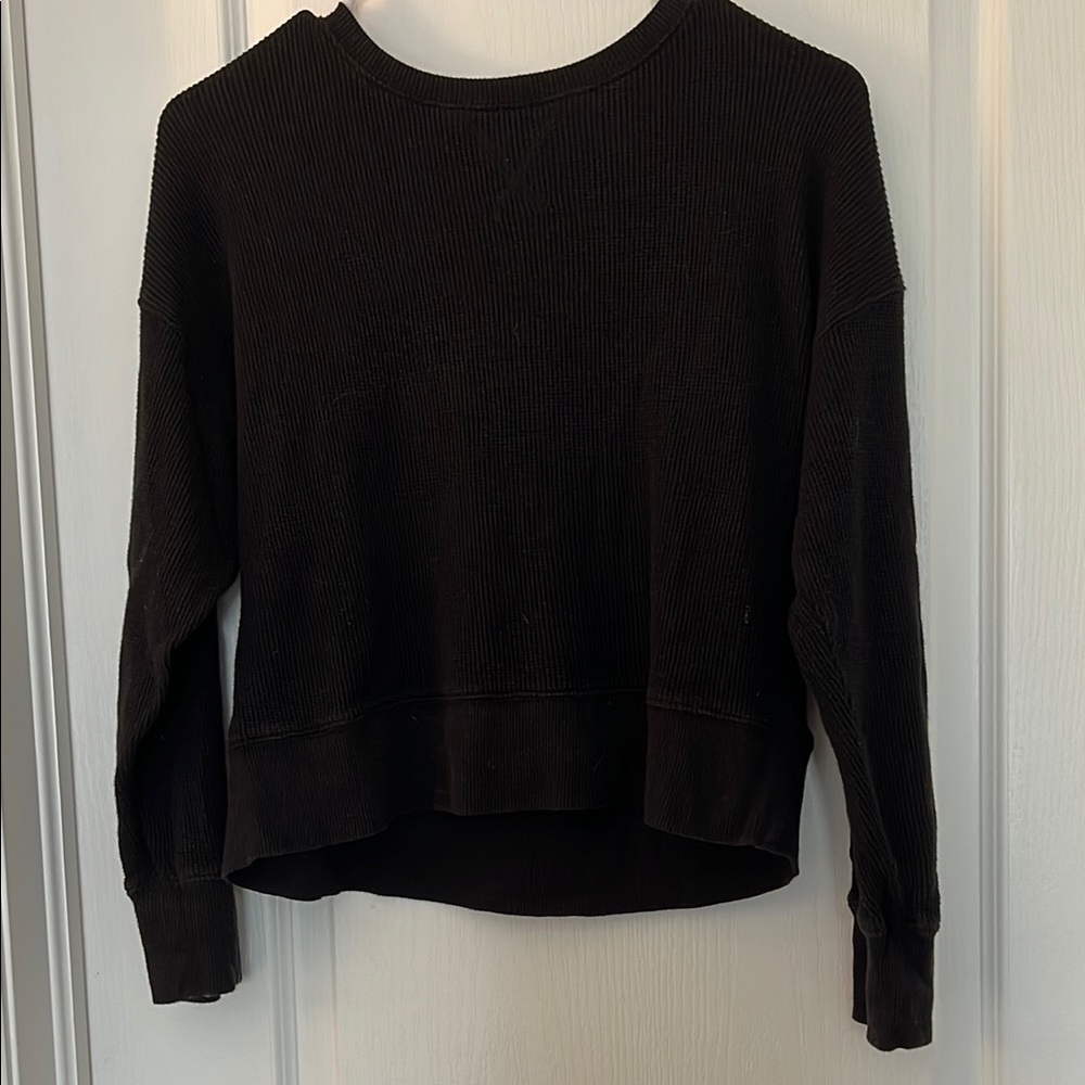 Black Long Sleeve Women's Top